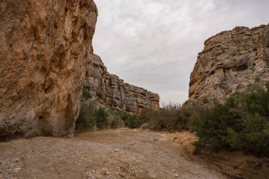 Big Bend Ulusal Parkı 'nda Şeytanların Yuvası Uçurum Duvarları