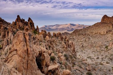 Big Bend Ulusal Parkı 'ndaki Grapevine Hills' teki Kaya oluşumları