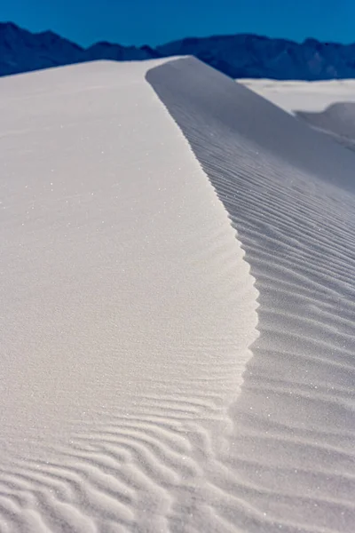 Ondeggiante Bordo Sabbia Dune Cade Nella Valle Sottostante Nel Parco — Foto Stock
