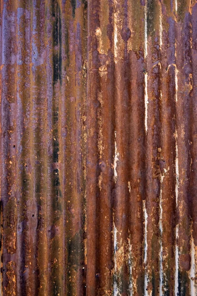 死亡谷国家公园鬼城生锈板的竖向板条 — 图库照片
