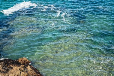Temiz Yeşil Sular Kucak Kanal Adalarındaki Santa Cruz Adası Ulusal Parkı