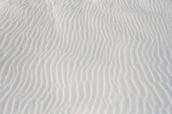 Fale Ripples Przez Wydmy Gipsowe Parku Narodowym White Sand Dunes — Zdjęcie stockowe