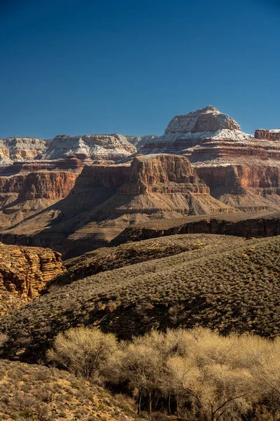 Lagen Van Rotsen Seizoenen Grand Canyon National Park — Stockfoto