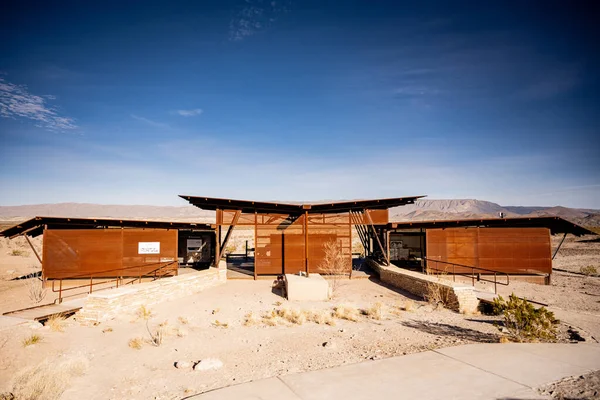 Big Bend Národní Park Ledna 2021 Fossil Discovery Exhibit Buildign — Stock fotografie