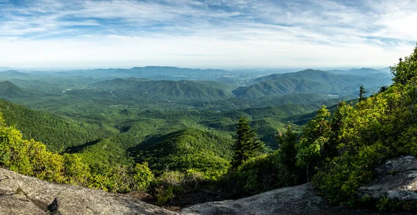 Green Valley Los Smokies Desde Mount Cammerer Trail Tennessee — Foto de Stock