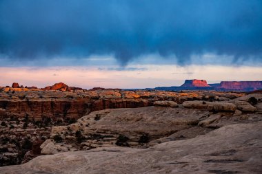 Stormy Skies Over Vast Canyonlands Wilderness in the Needles District