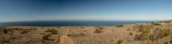 Panorama Trail Cuttting Santa Cruz Island Channel Islands National — Stockfoto