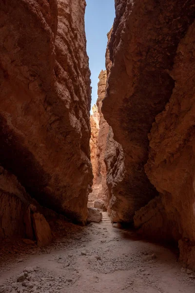 Entrada Wall Street Largo Ruta Navajo Parque Nacional Bryce Canyon — Foto de Stock