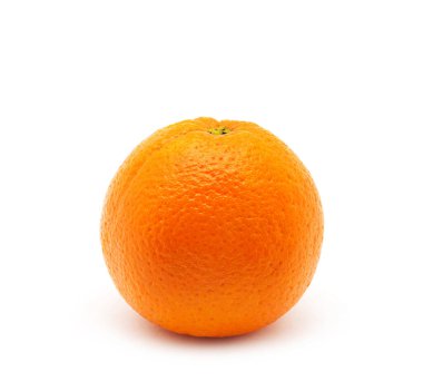 Beyaz üzerine izole edilmiş portakal meyvesi