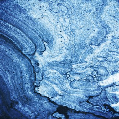 Metin için alanı olan Grunge mavi arkaplan