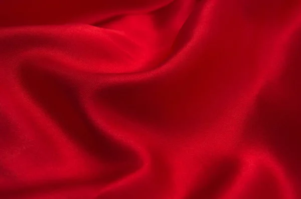Satin Rouge Tissu Soie Comme Fond — Photo