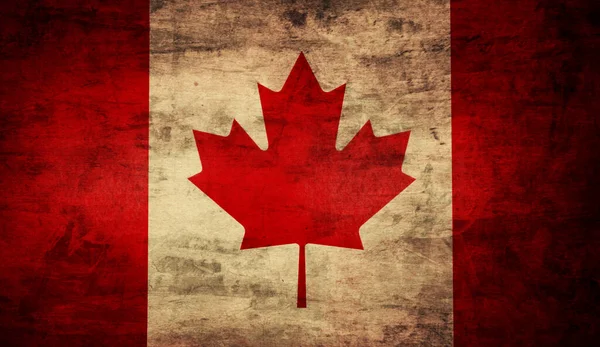 カナダ国家の古い旗 — ストック写真