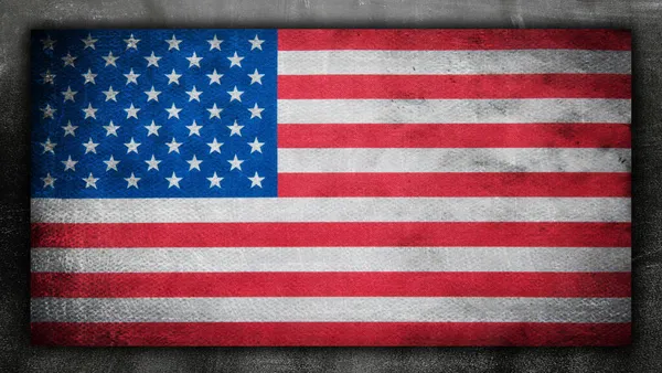 Vlajka Pozadí Usa — Stock fotografie
