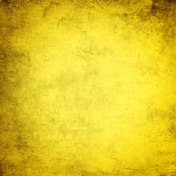 Pared Grunge Amarilla Para Textura Fondo —  Fotos de Stock