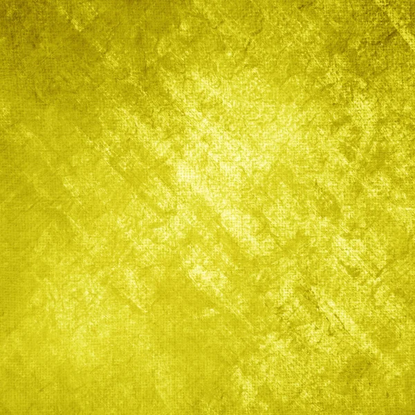 質感の背景のための黄色のグランジ壁 — ストック写真