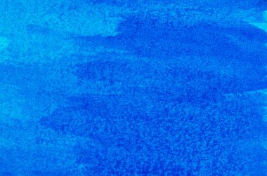 Suluboya tarzında mavi soyut arkaplan