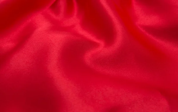Tejido Rojo Satinado Seda Como Fondo —  Fotos de Stock