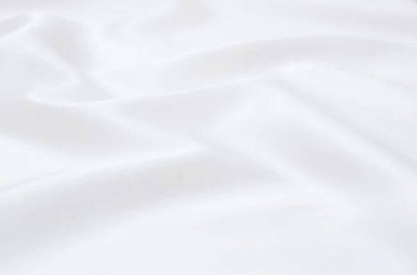 Белый Атласная Ткань Качестве Фона — стоковое фото