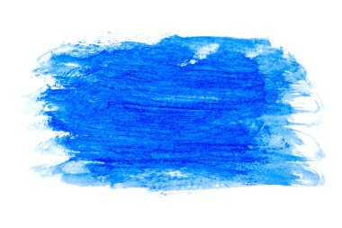 Suluboya tarzında mavi soyut arkaplan