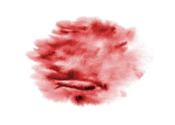Czerwone Abstrakcyjne Tło Stylu Akwareli — Zdjęcie stockowe