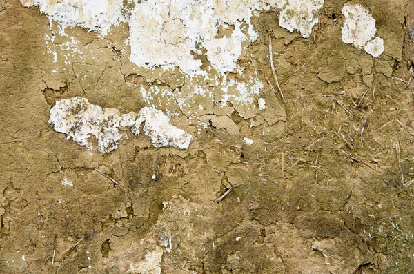粘土墙的背景 — 图库照片