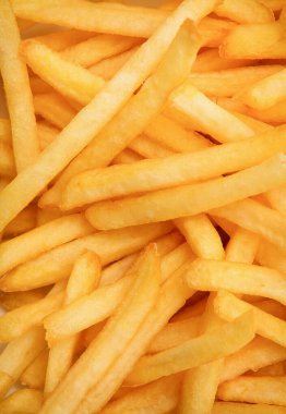 Patates kızartması arka plan dokusu