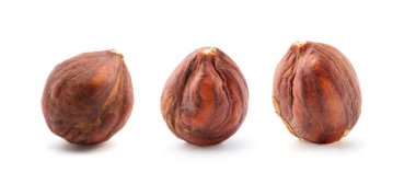 Fındık fındığı beyaz arkaplanda izole