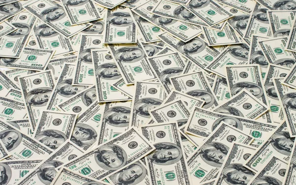 100 dolarlık banknotların arkaplanı