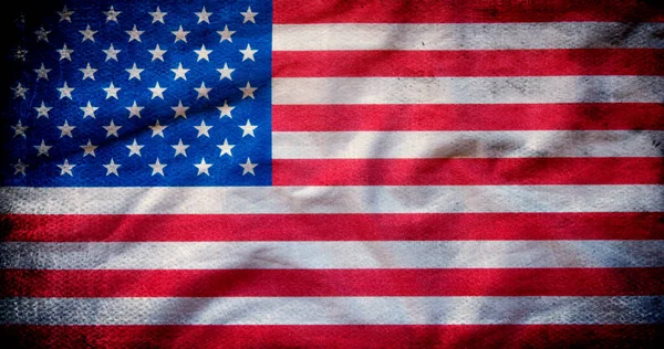 Flagge Der Usa Grunge Hintergrund — Stockfoto