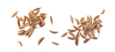 Caraway beyaz arkaplanda izole edildi.