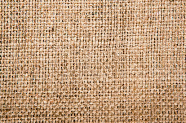 Крупный план текстуры мешковины