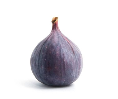 Beyaz arkaplanda incirler izole edildi.