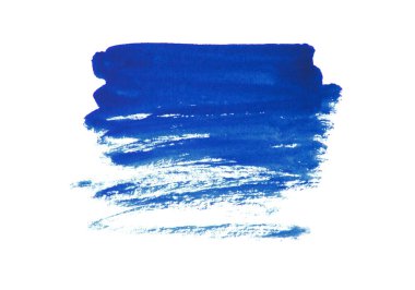 Suluboya tarzında mavi soyut arkaplan