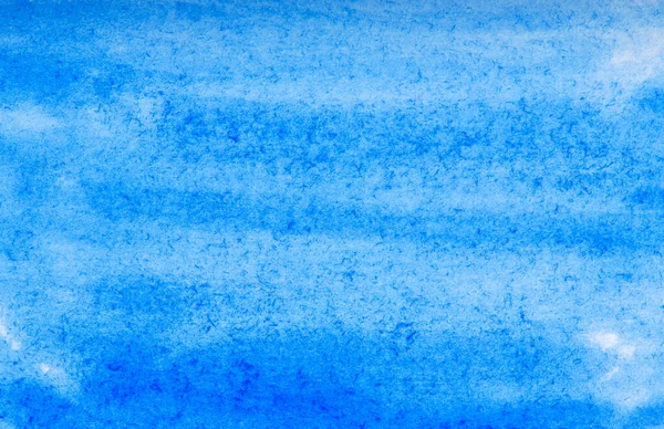 水彩画の抽象的な青の背景 — ストック写真