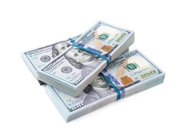 para beyaz üzerinde izole