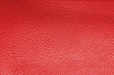 Kırmızı deri arka plan dokusu