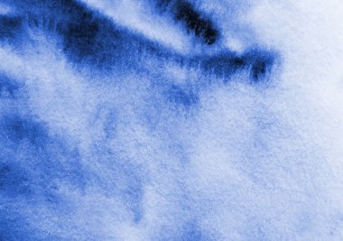 Suluboya tarzında mavi soyut arkaplan