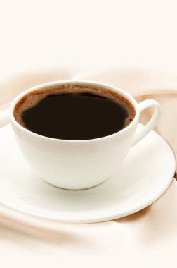 Beyaz kahve fincanı