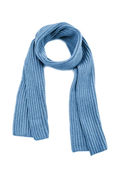 白地に青のスカーフ — ストック写真