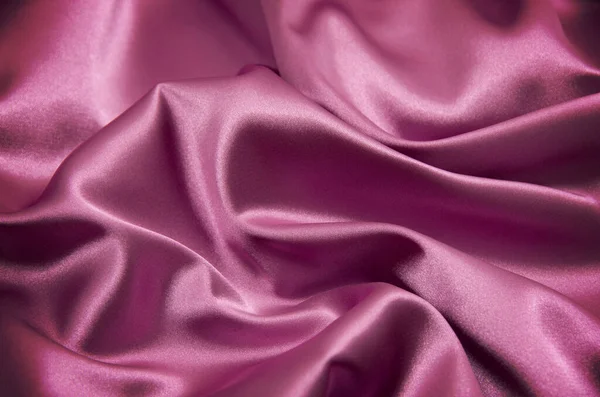 Textura Fundo Cetim Rosa — Fotografia de Stock