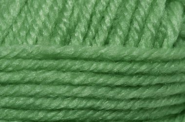 yakın çekim yeşil iplik örgü elbiseler için kullanılan.