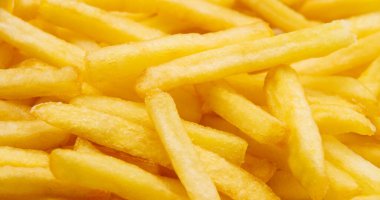 Patates kızartması arka plan dokusu