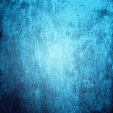 Metin için alanı olan Grunge mavi arkaplan