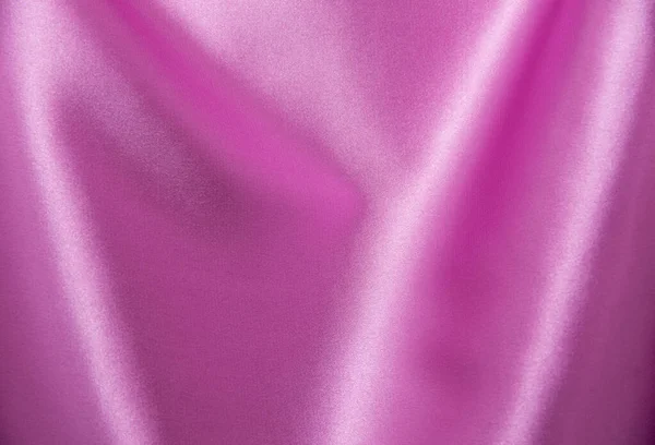 Pink Satin Background Fabric — Stock Photo, Image