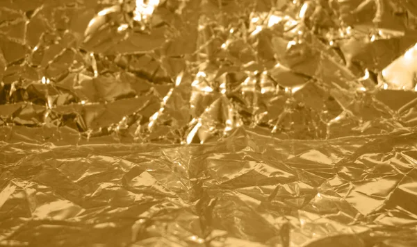 Zgniecione Tło Tekstury Metalowej Folia Aluminiowa — Zdjęcie stockowe