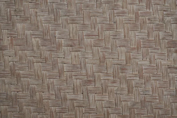 Текстура Плетеного Бамбука Деревянная Корзина — стоковое фото