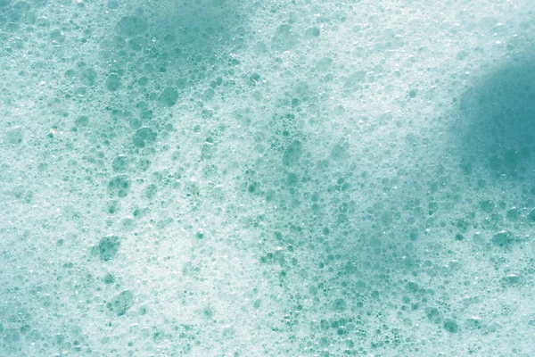 Shampooschaum Und Seifenblasen Der Badewanne — Stockfoto