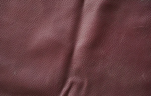 Old Red Leather Skin Texture Background — Stock Photo, Image