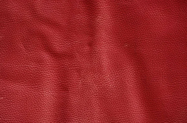 Oude Rode Lederen Huid Textuur Achtergrond — Stockfoto