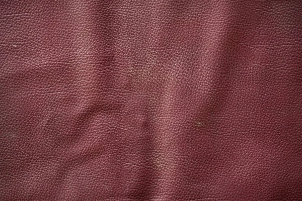Vieux Cuir Rouge Texture Fond Peau — Photo
